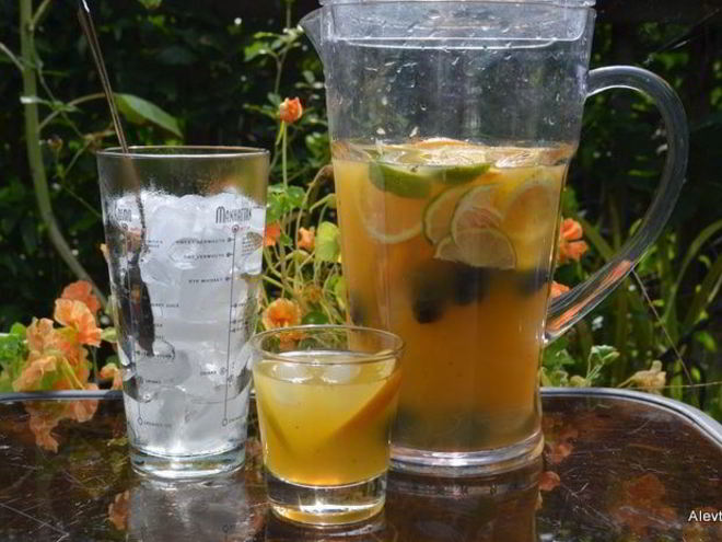 Рецепт светлой сангрии