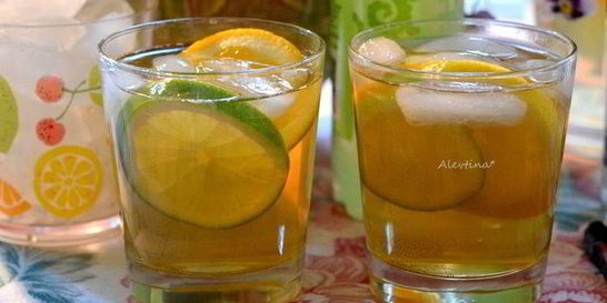 Ванильная белая сангрия