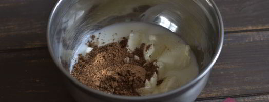 шоколадный коктейль. Шаг 4