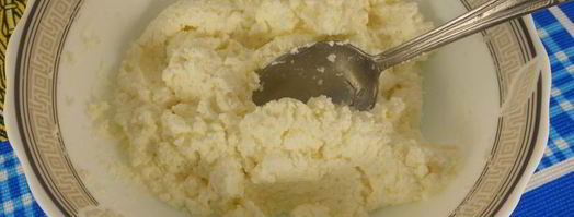 шоколадные блинчики с творогом, бананом и кофейным сиропом. Шаг 4