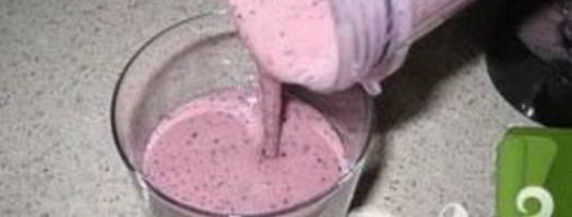 бананово-черничный смузи. Шаг 10