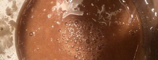 ледяной банановый смузи кофейный восторг. Шаг 3