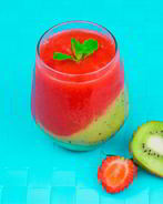 Ледяной двухслойный смузи