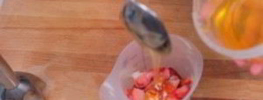 ледяной двухслойный смузи. Шаг 4