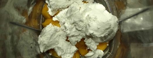 мангово-кокосовый смузи. Шаг 4