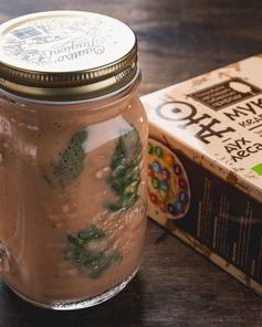 Протеиновый смузи с кедровой мукой