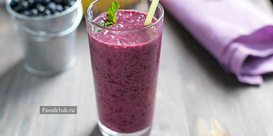 Смузи из черники