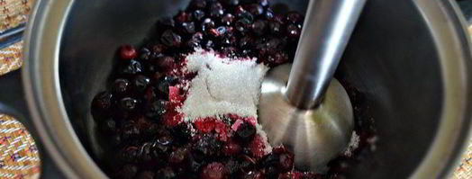 смузи из черной смородины, овсяных хлопьев и киноа. Шаг 4