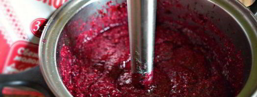 смузи из черной смородины, овсяных хлопьев и киноа. Шаг 6