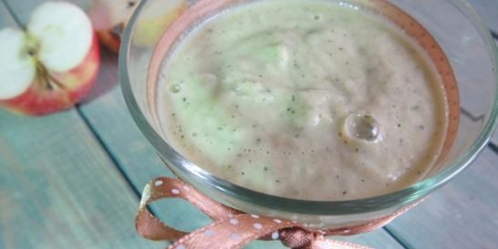 Смузи из кабачка, яблока и груши