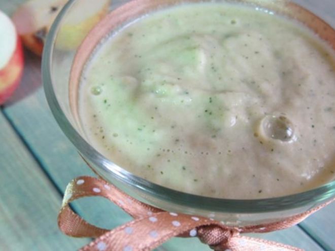 Рецепт смузей из кабачка, яблока и груши