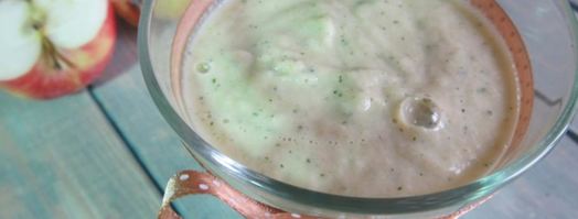 смузи из кабачка, яблока и груши. Шаг 4