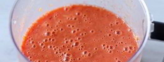 смузи из клубники, манго и апельсина. Шаг 7