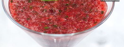 смузи из клубники с базиликом. Шаг 6