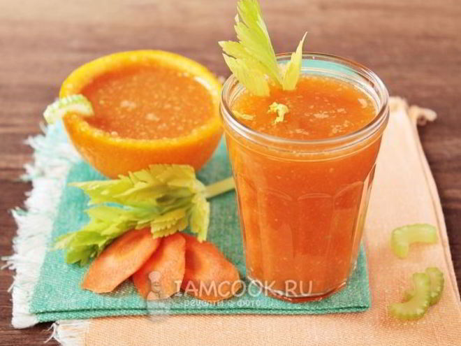 Рецепт смузей из моркови и сельдерея