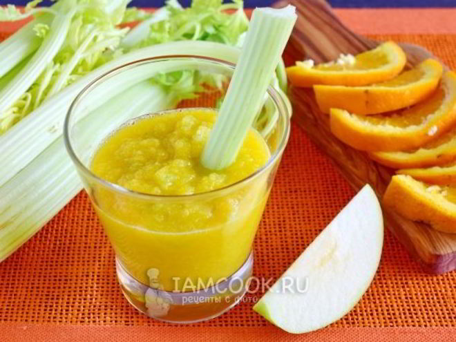 Рецепт смузей из сельдерея и яблок