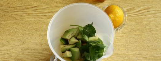 смузи с авокадо и яблоками. Шаг 6