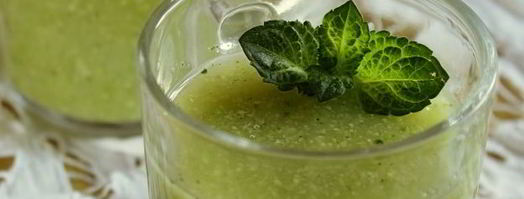 смузи с авокадо и яблоками. Шаг 8