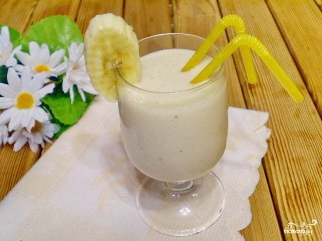 Рецепт смузей с бананом
