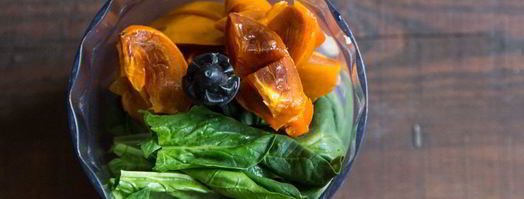 смузи с хурмой. Шаг 4