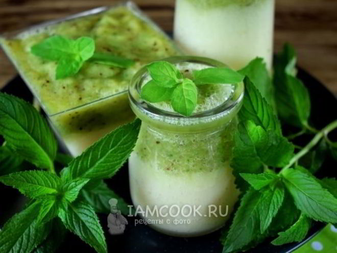 Рецепт смузей с консервированным ананасом и киви