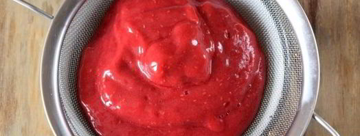 смузи с малиной и красным апельсином. Шаг 7