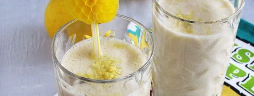 смузи в бананово-лимонном сингапуре. Шаг 6