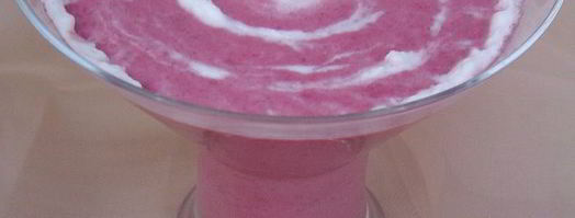 вишневый смузи с йогуртом и овсяными хлопьями. Шаг 9