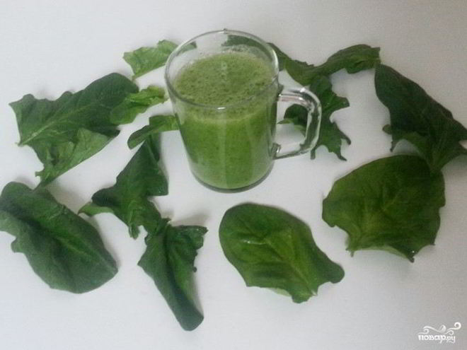 Рецепт зеленого смузи для похудения