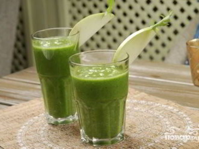 Рецепт зеленого смузи