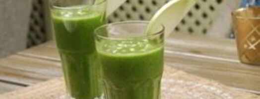 зеленый смузи. Шаг 10