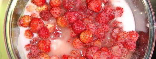 земляничный смузи с мюсли. Шаг 5