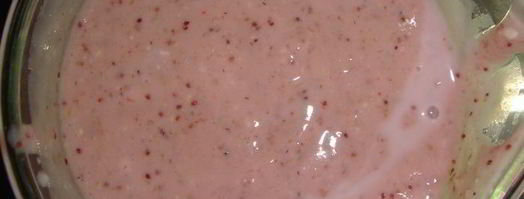 земляничный смузи с мюсли. Шаг 7