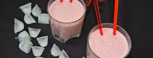 земляничный смузи с мюсли. Шаг 8