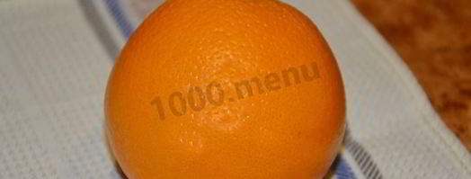 апельсиновый сок. Шаг 3