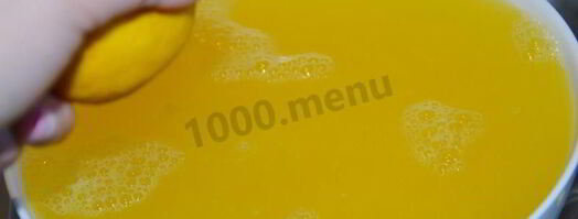 апельсиновый сок. Шаг 10