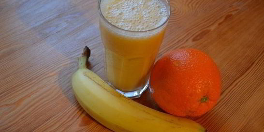 Банановый сок
