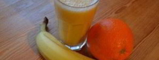 банановый сок. Шаг 7