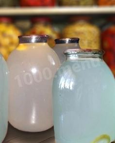 Березовый сок консервация