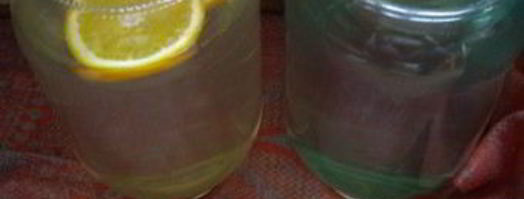 березовый сок с апельсином. Шаг 4