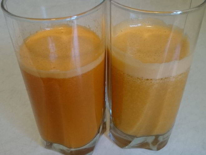 Рецепт морковна-картофельного сок