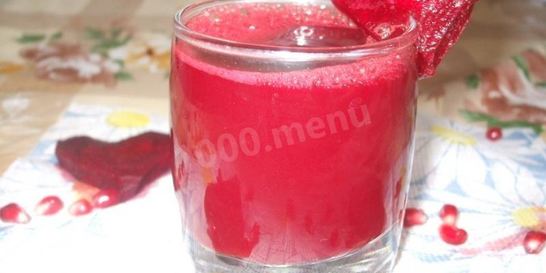 Морковно свекольный сок