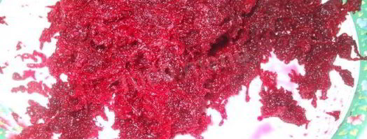 морковно свекольный сок. Шаг 6