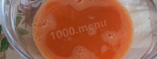 морковно свекольный сок. Шаг 7