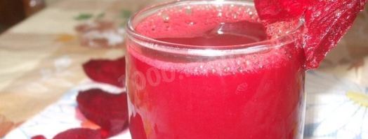 морковно свекольный сок. Шаг 11