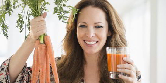 Морковный сок с маслом