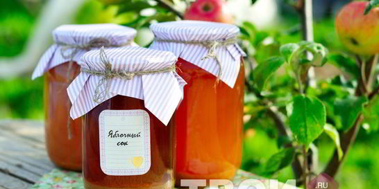 Пастеризованный яблочный сок
