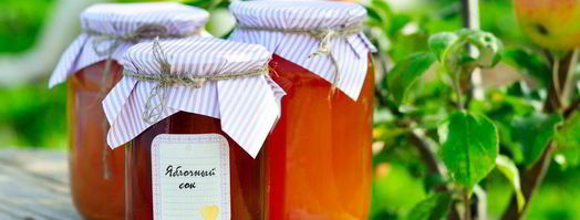 пастеризованный яблочный сок. Шаг 6