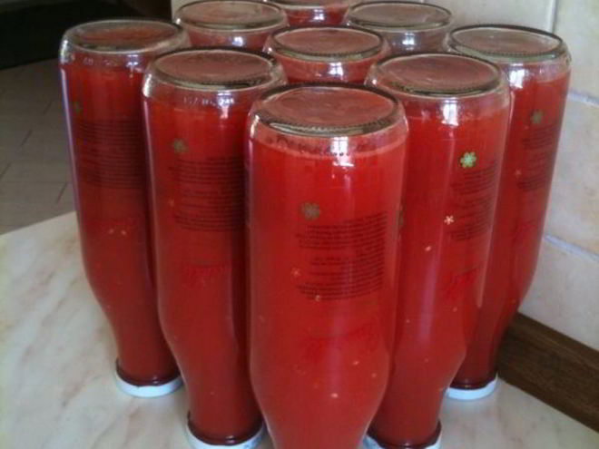 Рецепт пряного томатного сока