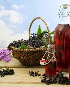 Сок черной бузины